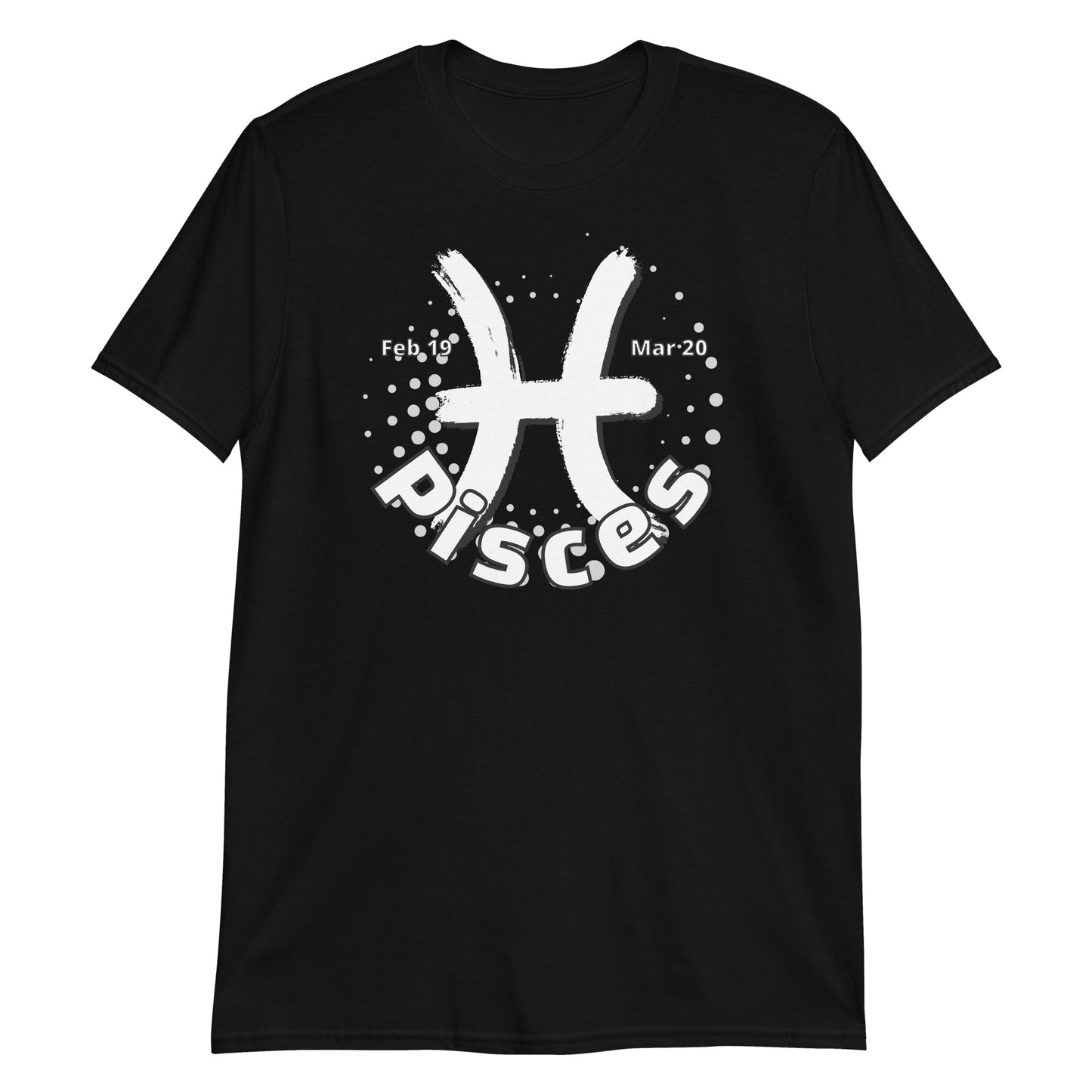 Camiseta unisex de manga corta Piscis