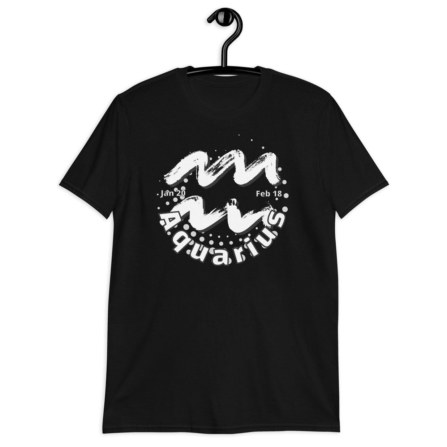 Camiseta unisex de manga corta Acuario