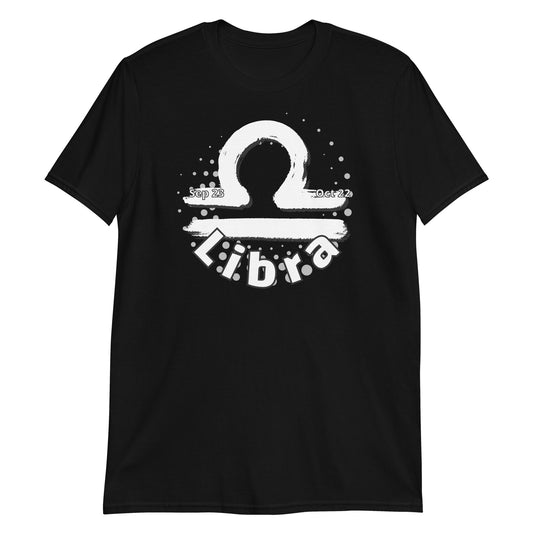 Waage Kurzärmeliges Unisex-T-Shirt