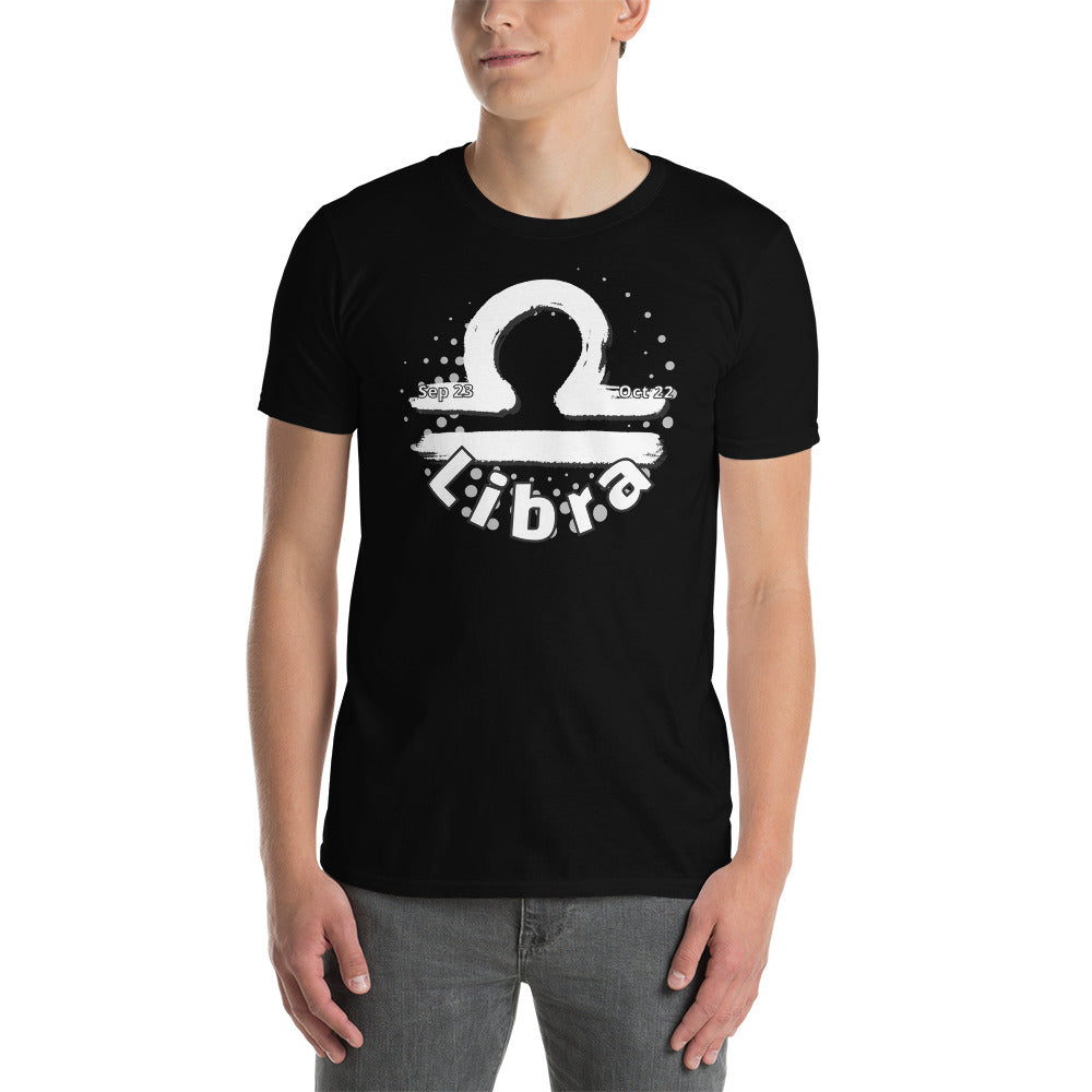 Camiseta unisex de manga corta Libra