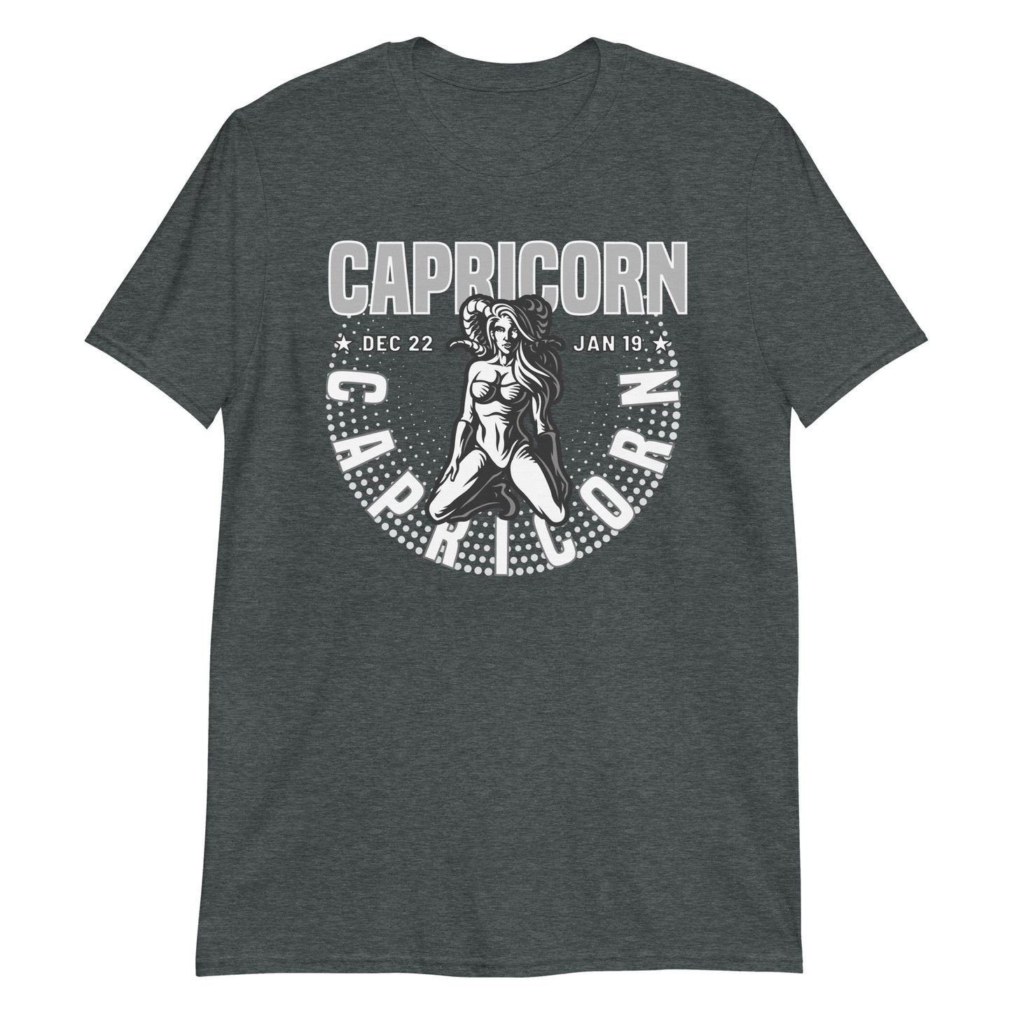 Camiseta unisex de manga corta Capricornio