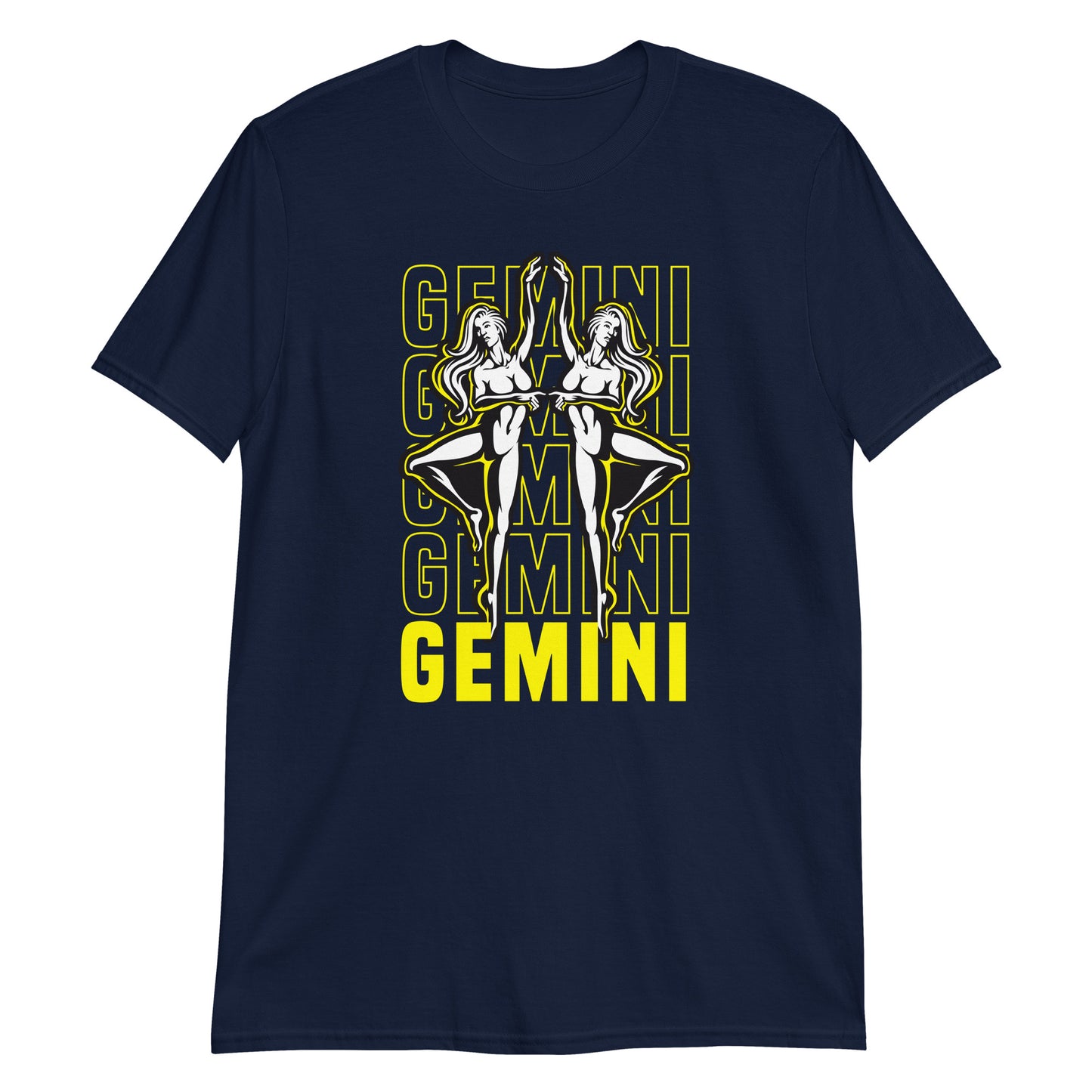 Gemini Kurzarm-Unisex-T-Shirt