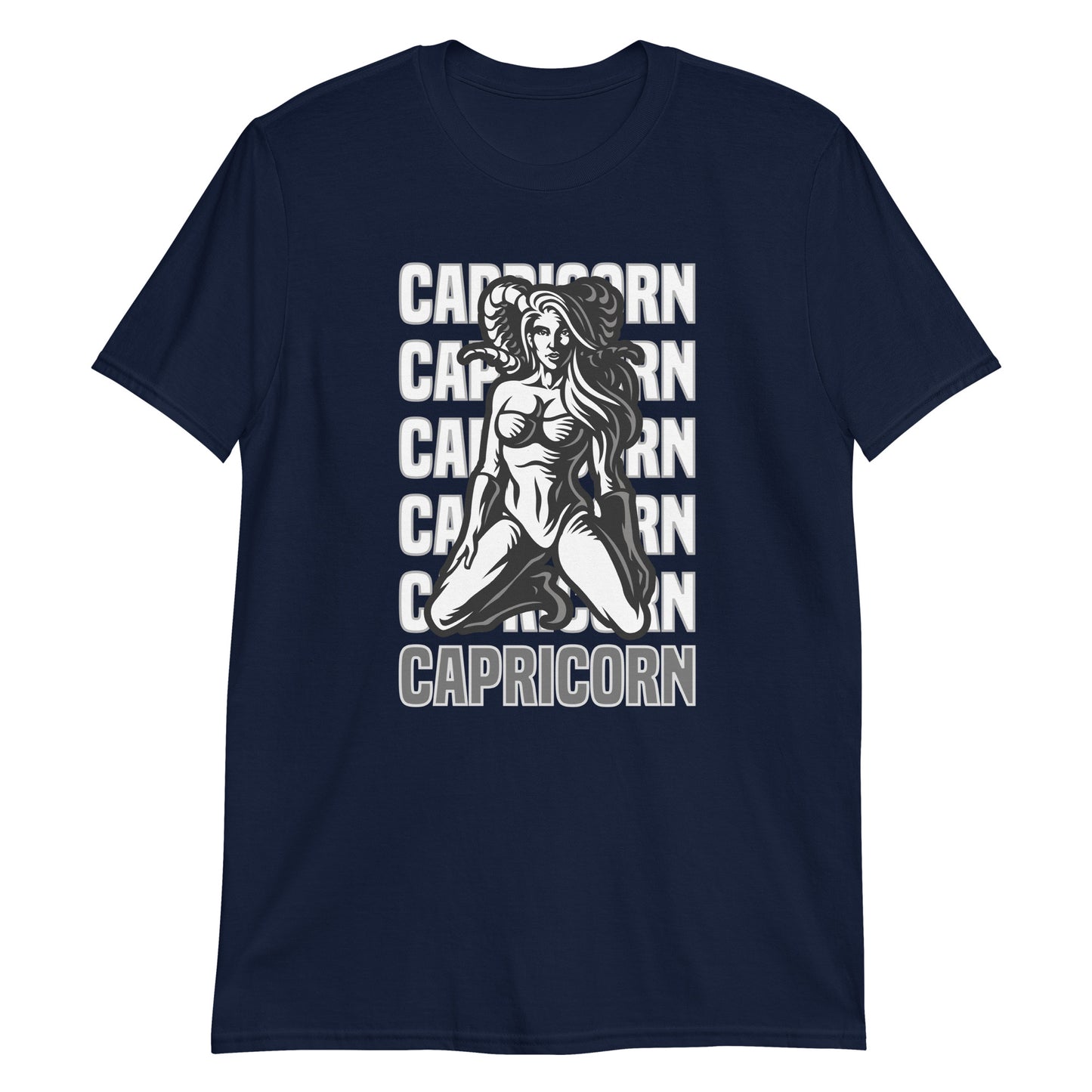 Camiseta unisex de manga corta Capricornio Zodiac