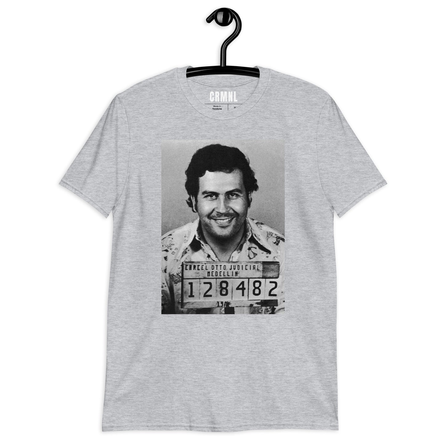 Pablo Escobar Classic Mug Shots camiseta unisex de manga corta