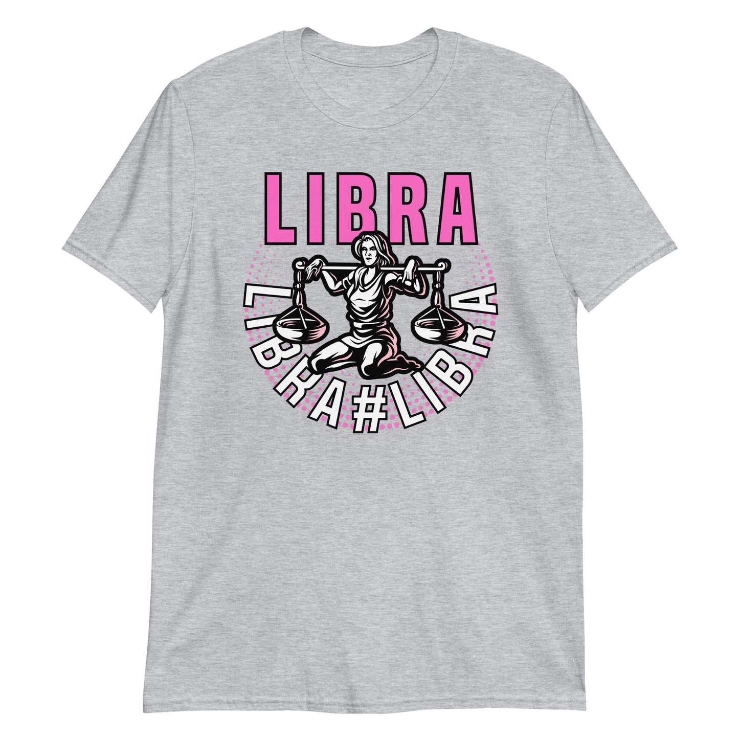 Camiseta unisex de manga corta Libra