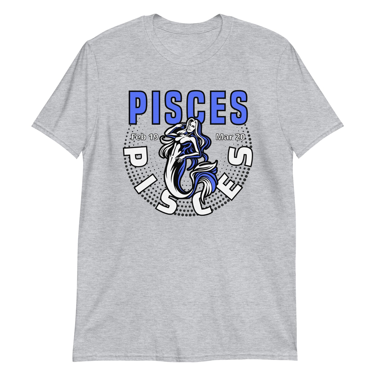 Camiseta unisex de manga corta Piscis