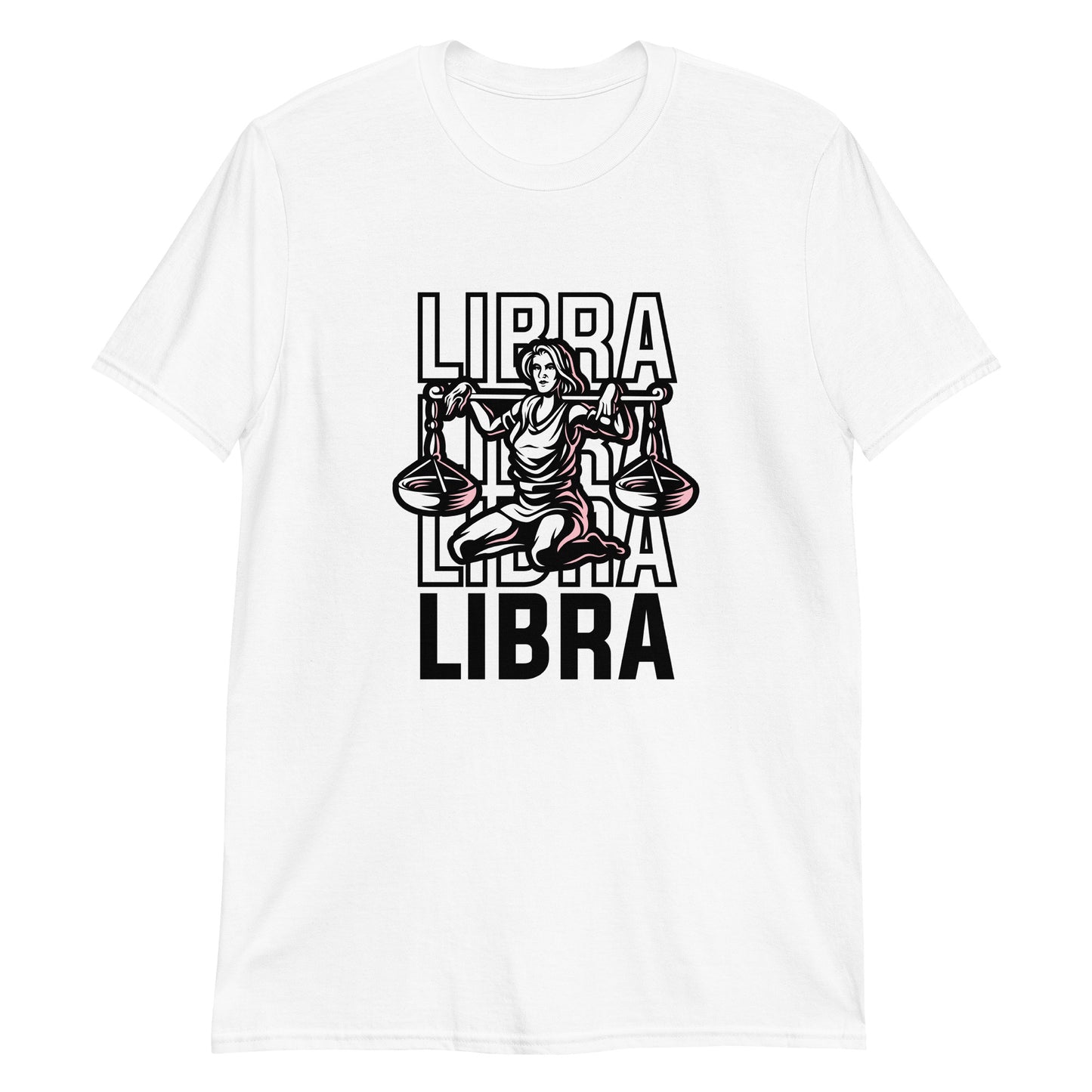 Camiseta unisex de manga corta Libra