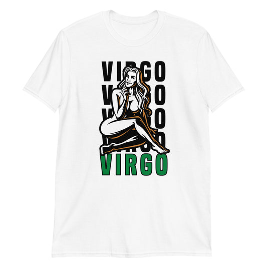 Camiseta unisex de manga corta Virgo Zodiac