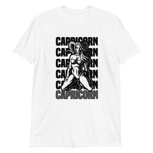 Camiseta unisex de manga corta Capricornio Zodiac