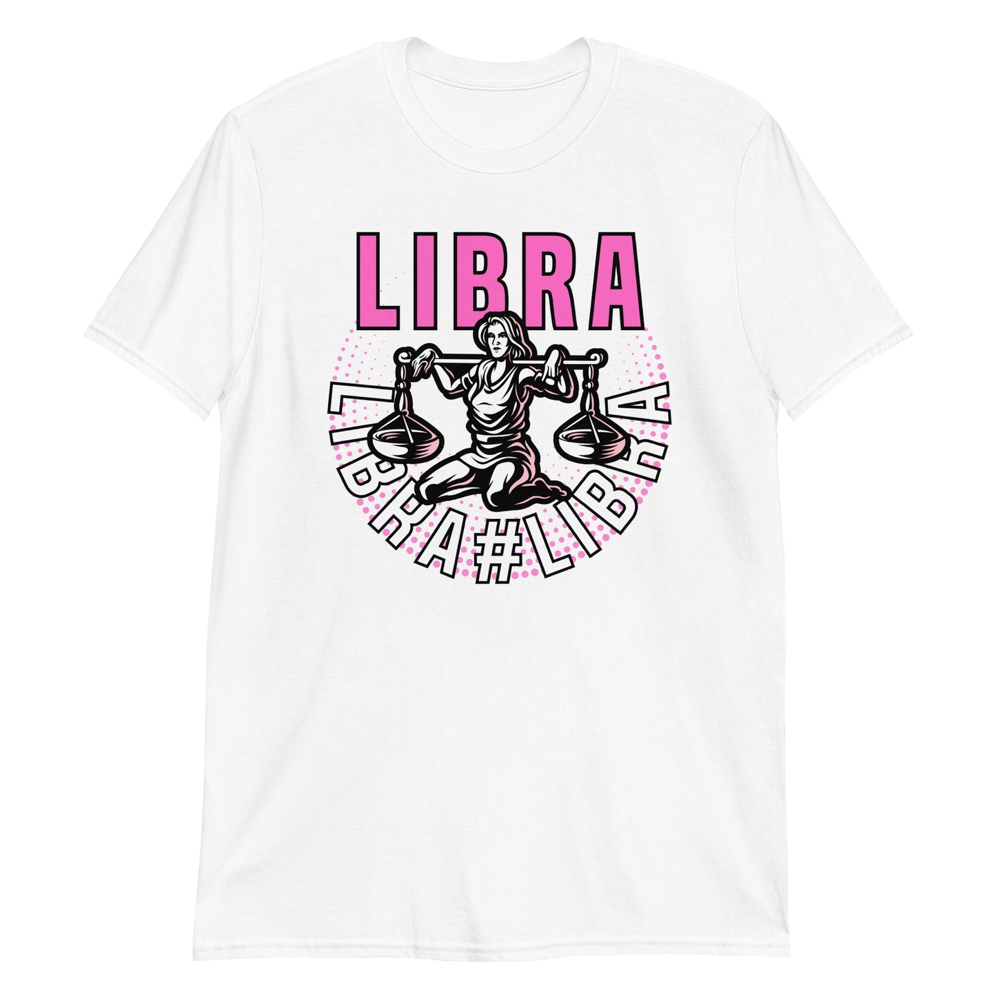 Camiseta unisex de manga corta Libra