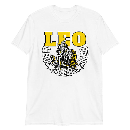 Leo Kurzarm-Unisex-T-Shirt