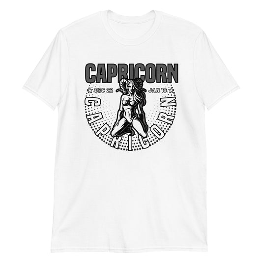 Camiseta unisex de manga corta Capricornio