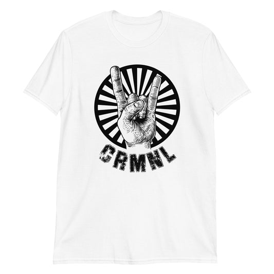 CRMNL Rock'n Roll Kurzarm-Unisex-T-Shirt