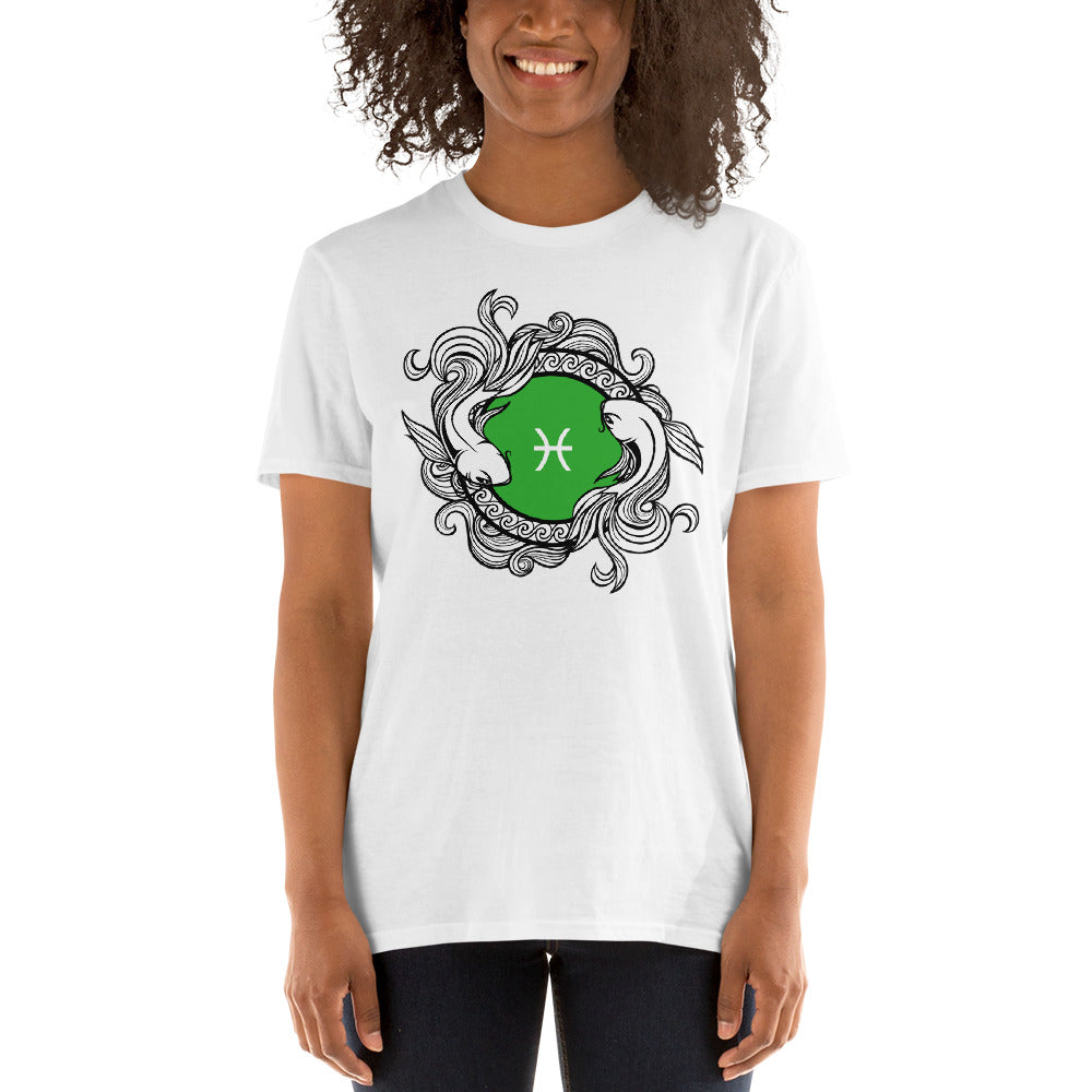 Fische Kurzarm Unisex T-Shirt