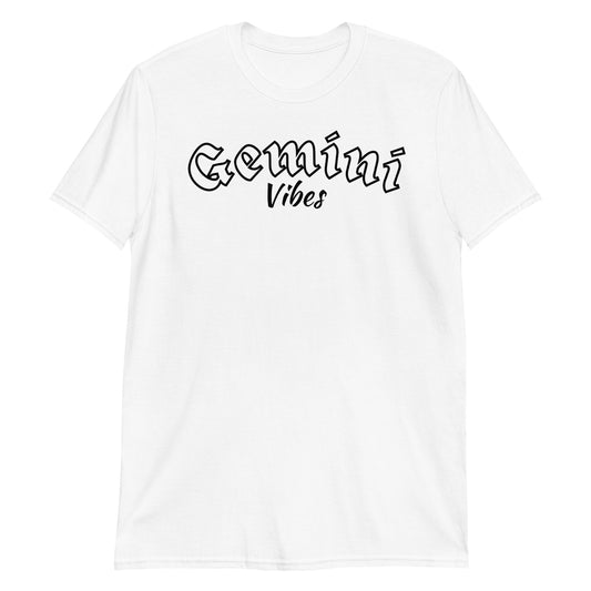 Camiseta unisex de manga corta Géminis