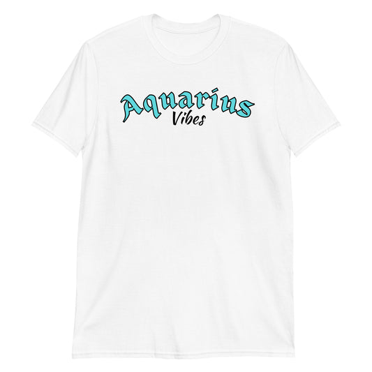 Camiseta unisex de manga corta Acuario