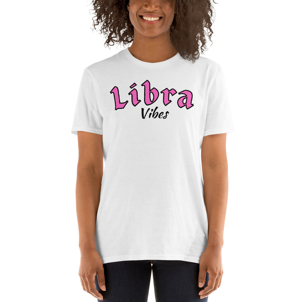 Camiseta unisex de manga corta Libra