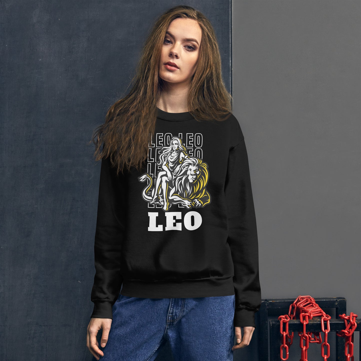 Sudadera unisex Leo Zodiac