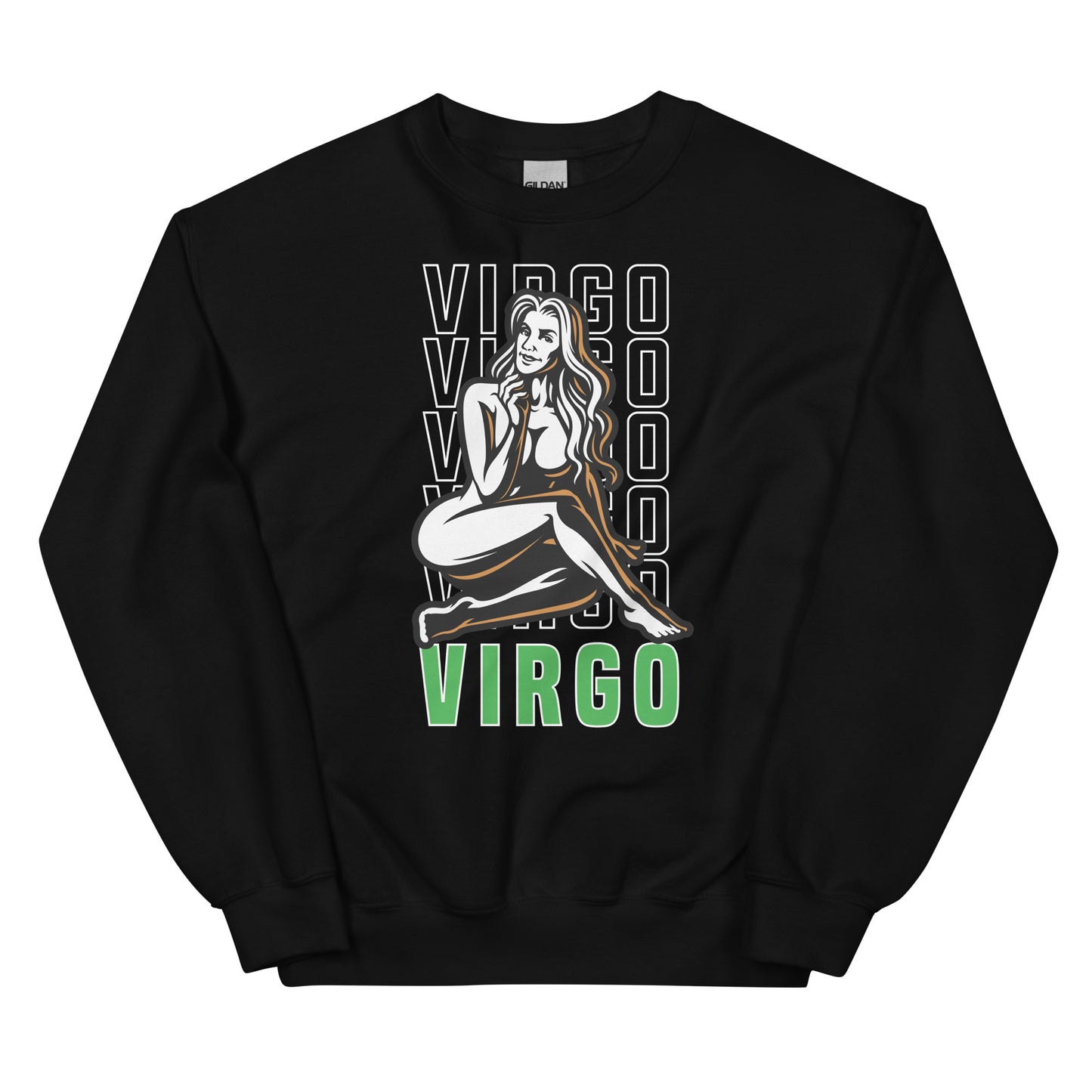 Virgo Zodiac Sign Unisex Sweatshirt