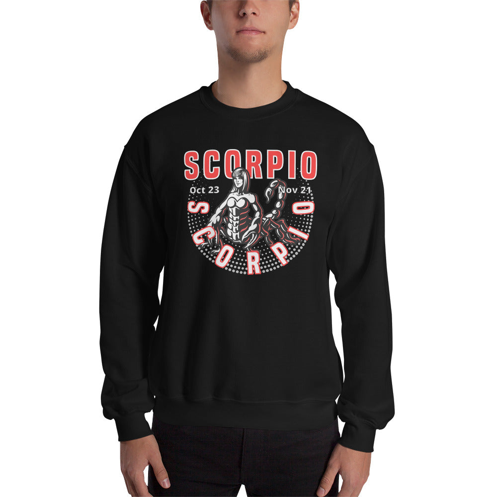 Scorpio Zodiac Sign Unisex Sweatshirt