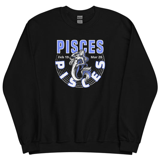 Pisces Zodiac Sign Unisex Sweatshirt