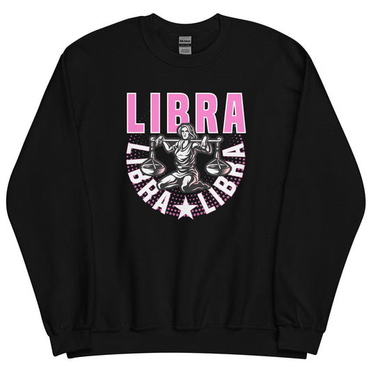 Libra Zodiac Sign Unisex Sweatshirt