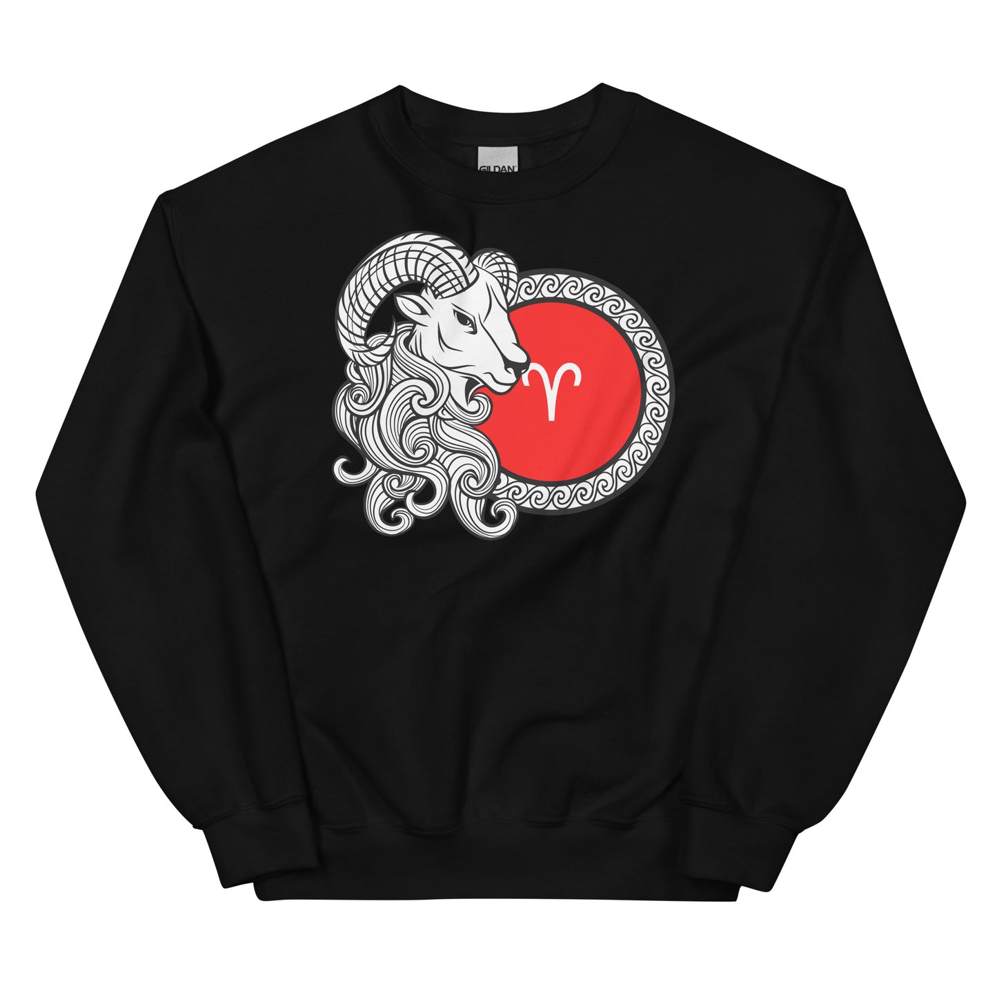 Aries Zodiac Sign Unisex Sweatshirt