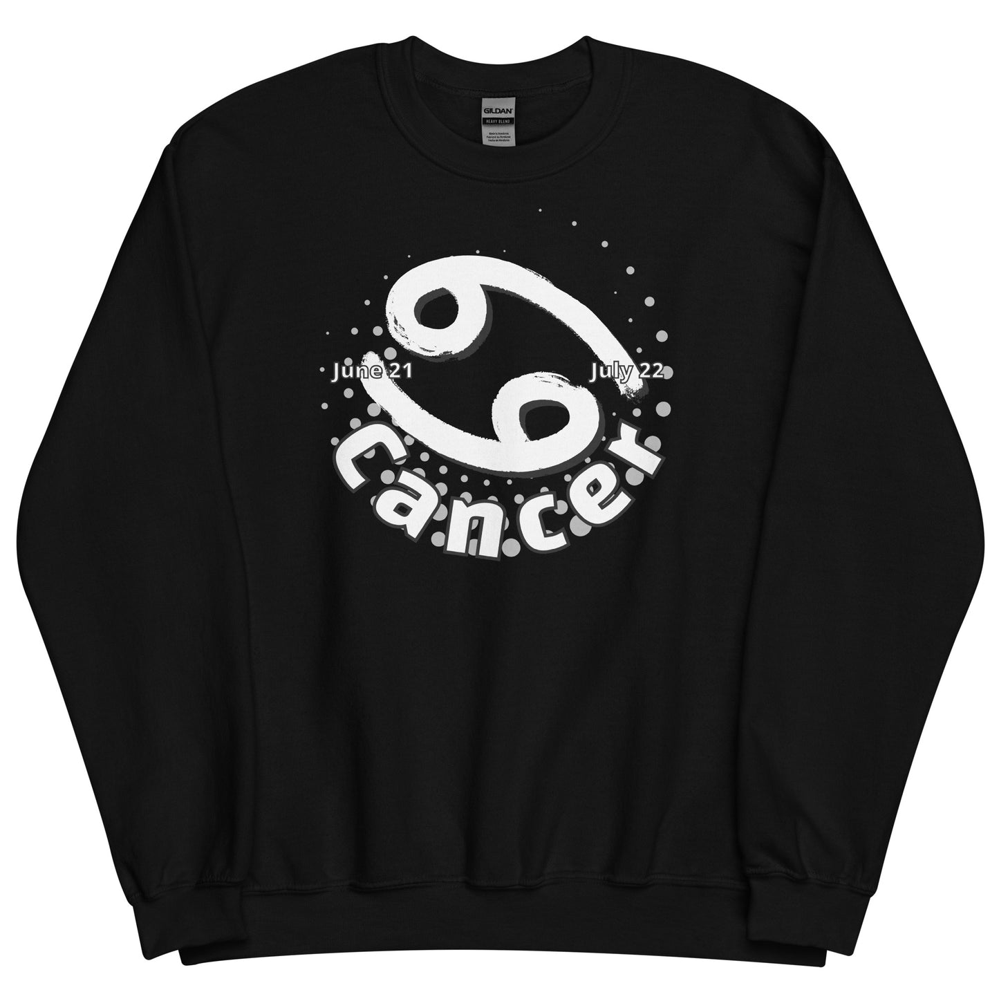 Sudadera unisex con signo del zodíaco del cáncer