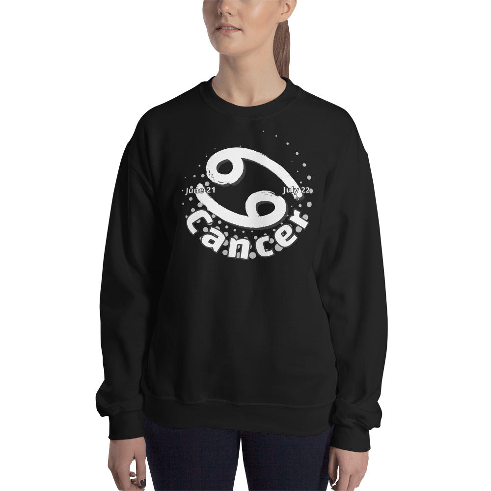 Sudadera unisex con signo del zodíaco del cáncer