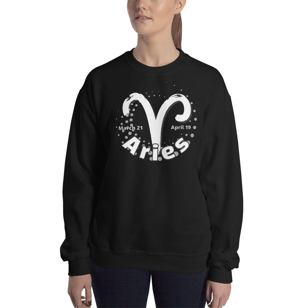 Sudadera unisex con signo del zodiaco Aries