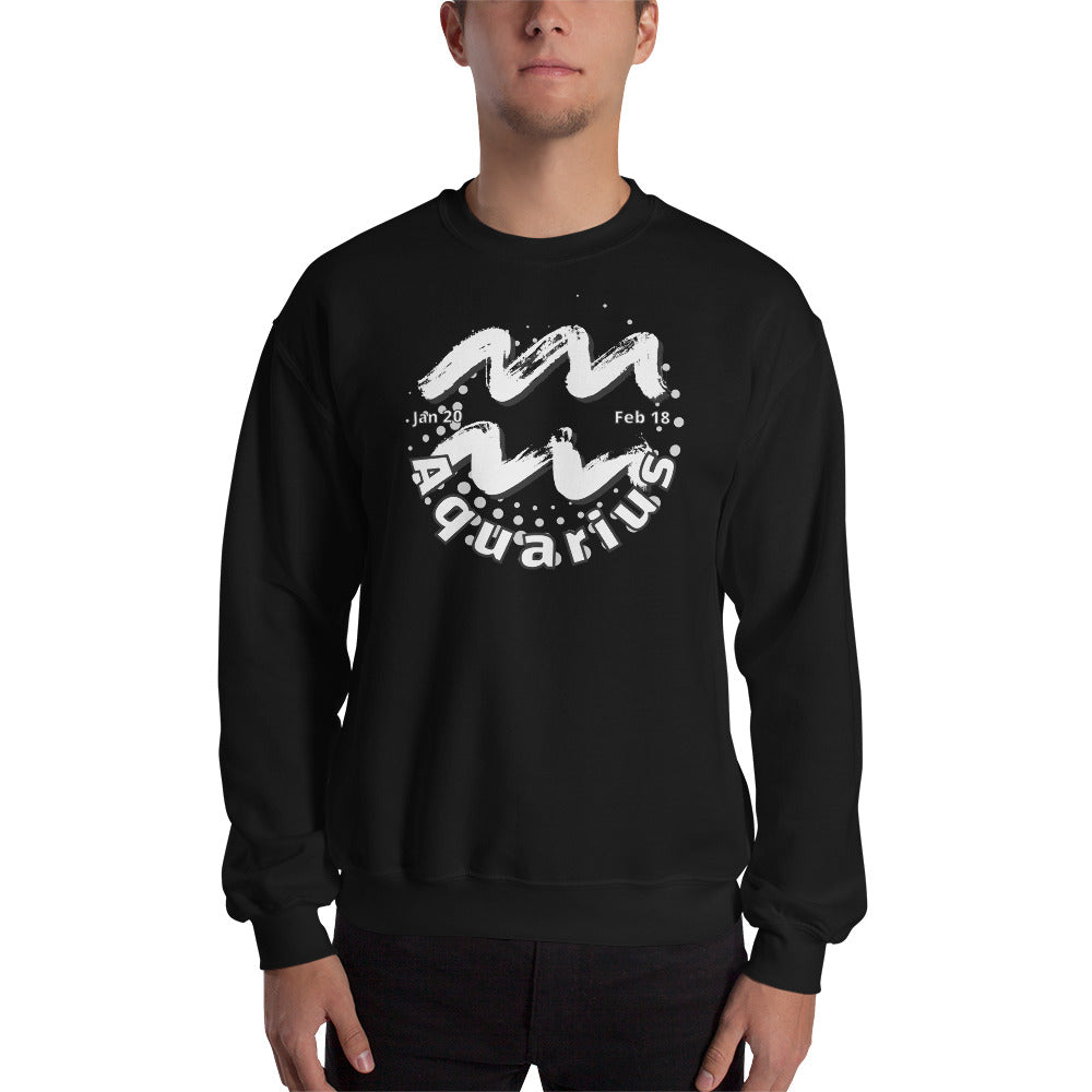 Wassermann Sternzeichen Unisex Sweatshirt