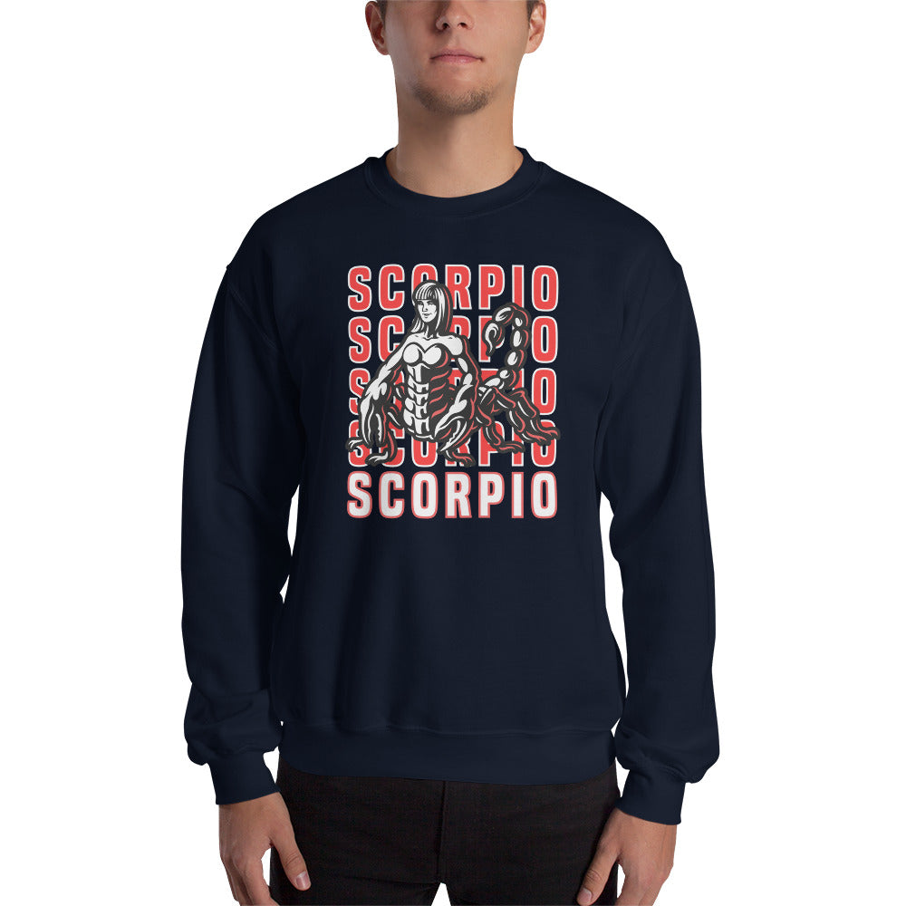 Scorpio Zodiac Sign Unisex Sweatshirt