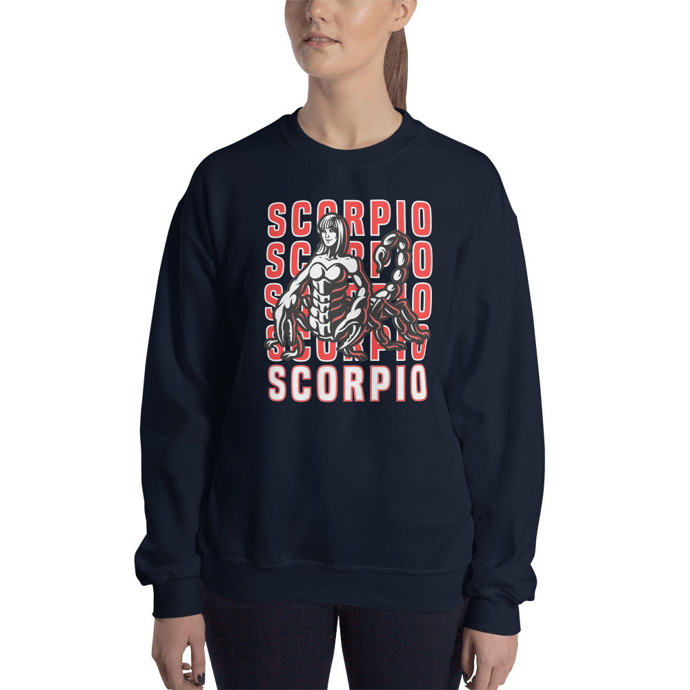 Skorpion Sternzeichen Unisex Sweatshirt