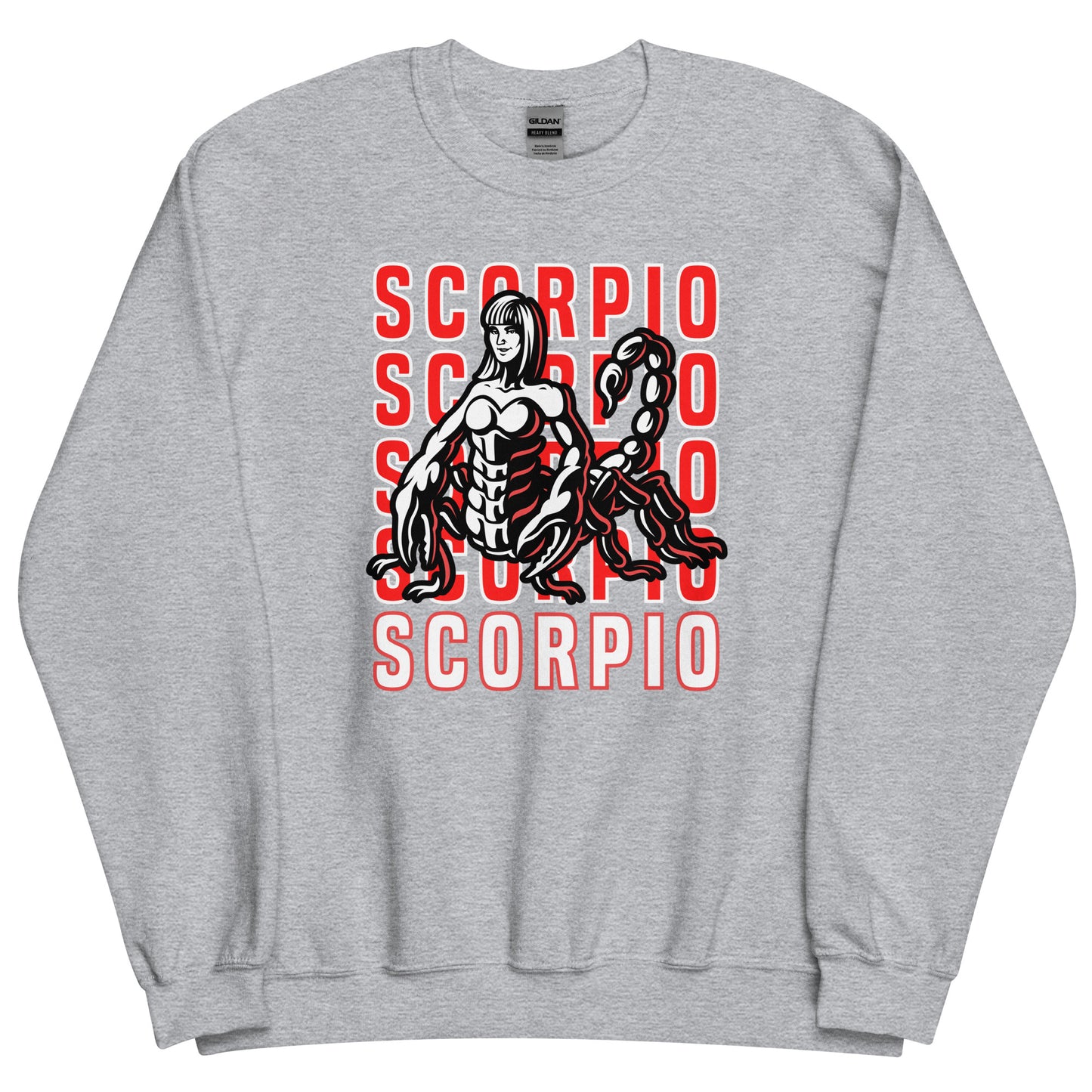 Sudadera unisex con signo del zodiaco Escorpio