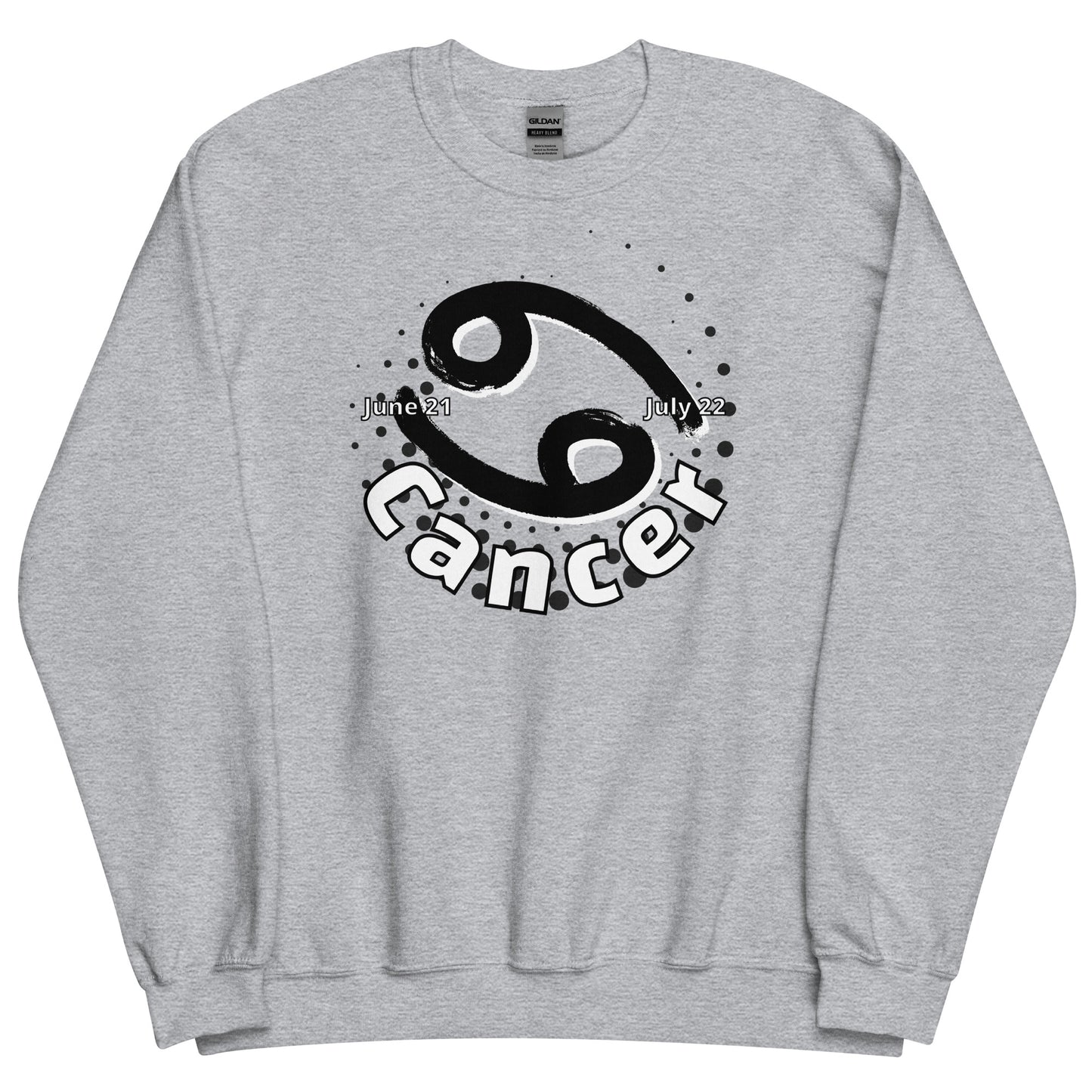 Cancer Zodiac Sign Unisex Sweatshirt