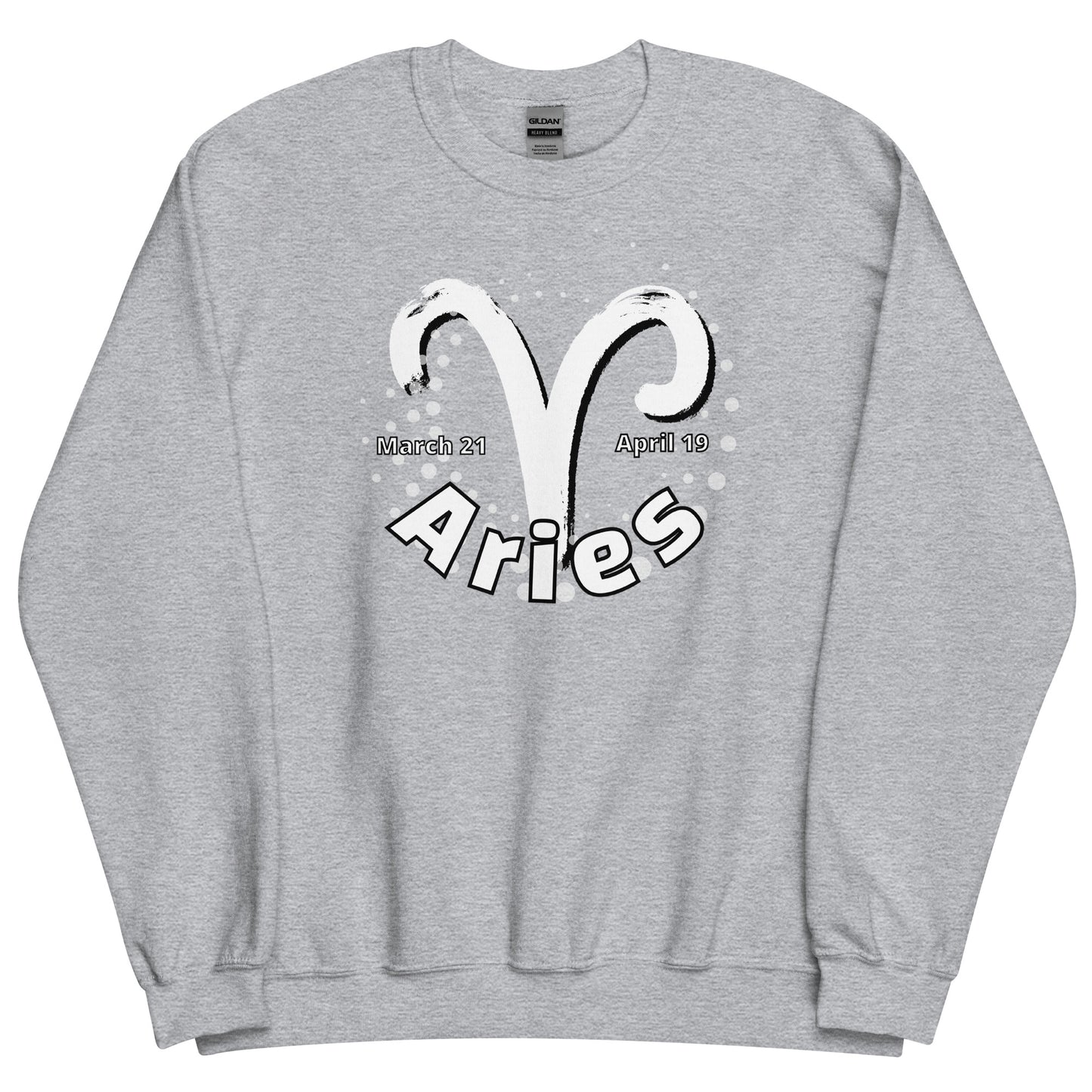 Aries Zodiac Sign Unisex Sweatshirt