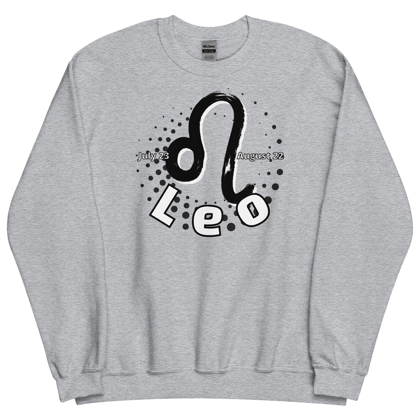 Sudadera unisex con signo del zodiaco Leo