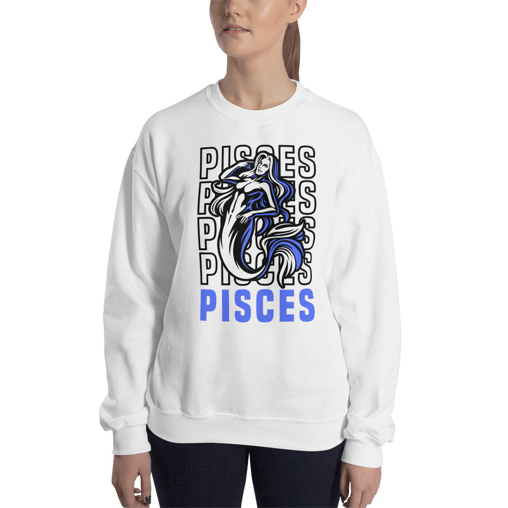 Pisces Zodiac Sign Unisex Sweatshirt