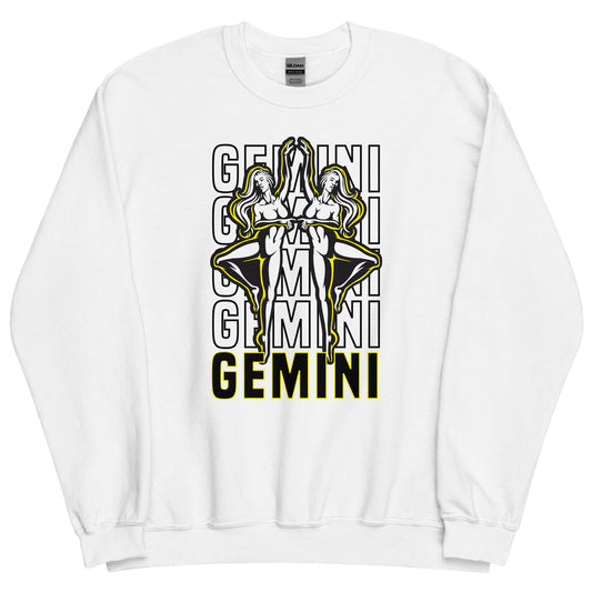 Sudadera unisex con signo del zodiaco Géminis