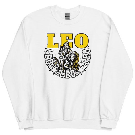 Leo Sternzeichen Unisex Sweatshirt