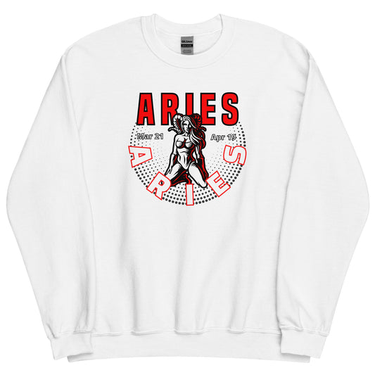 Aries Zodiac Sign Unisex Sweatshirt