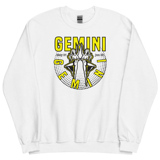 Sudadera unisex con signo del zodiaco Géminis