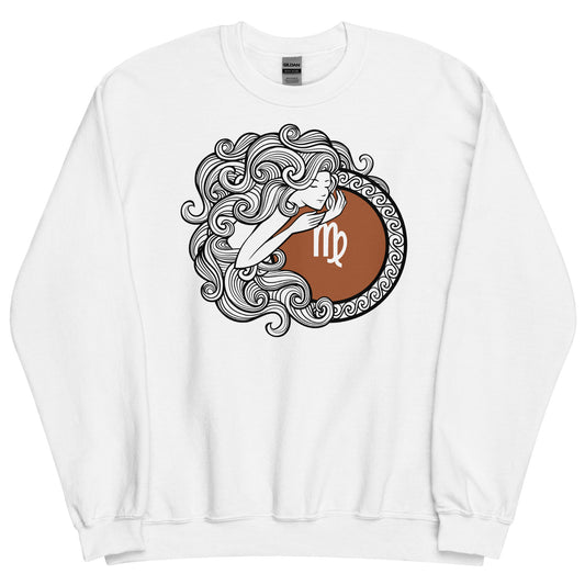 Jungfrau Sternzeichen Unisex Sweatshirt