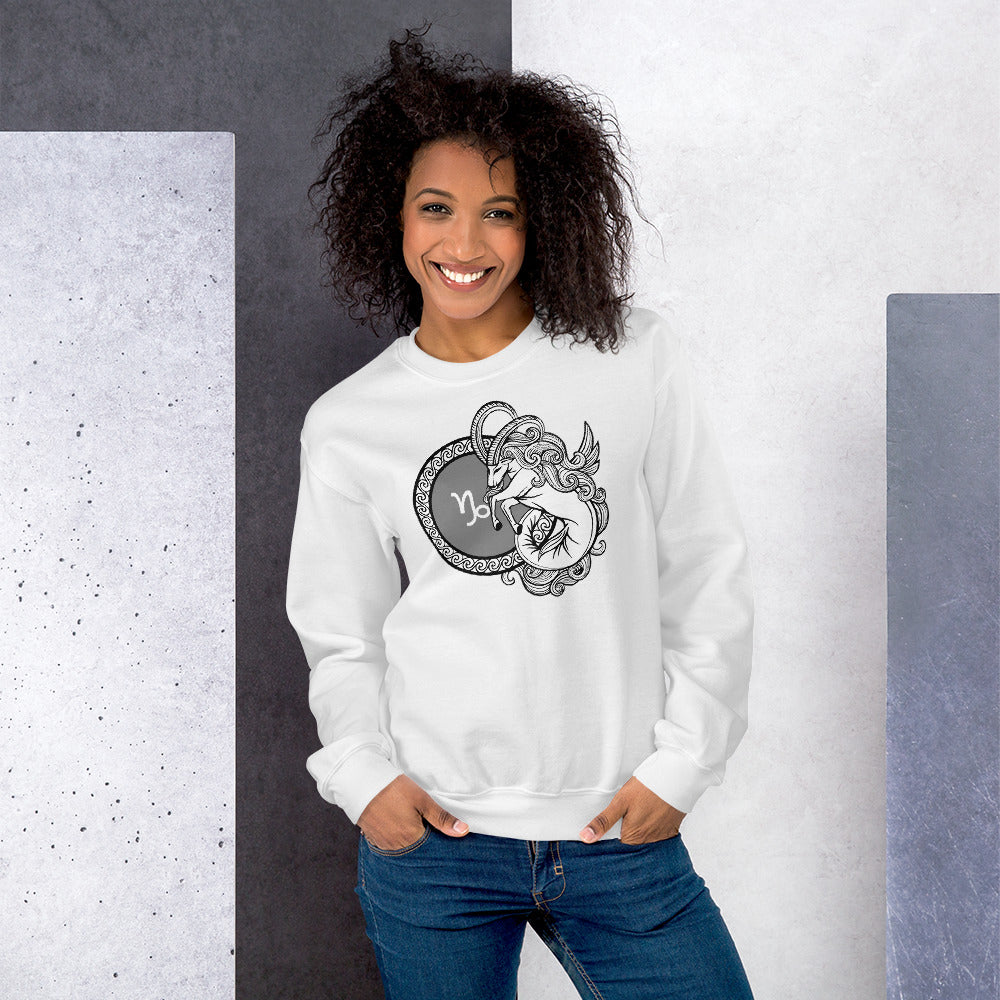 Capricorn Zodiac Sign Unisex Sweatshirt