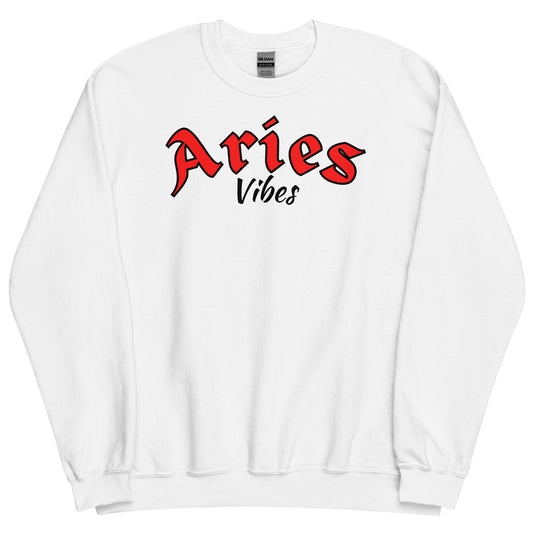 Aries Zodiac Sign Unisex Sweatshirt