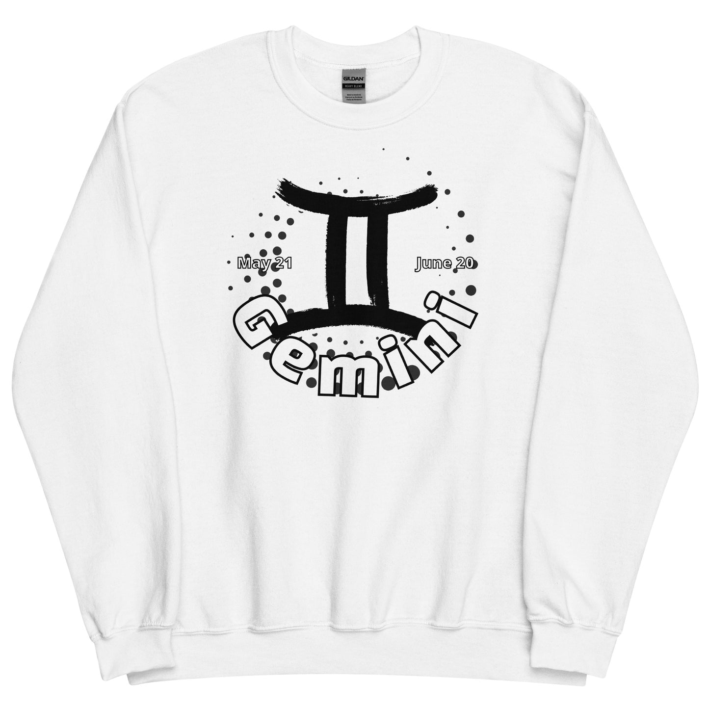 Sudadera unisex con signo del zodiaco Géminis