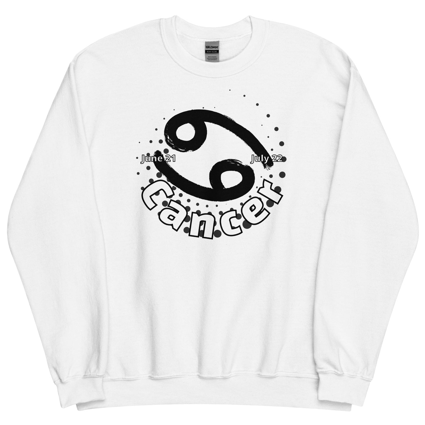 Cancer Zodiac Sign Unisex Sweatshirt