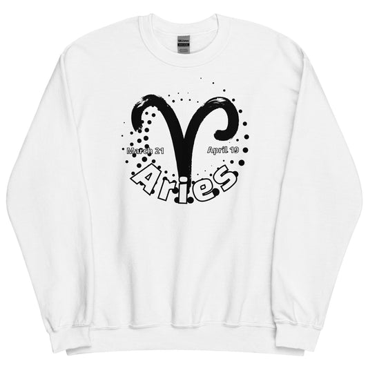 Aries Zodiac Sign Unisex Sweatshirt