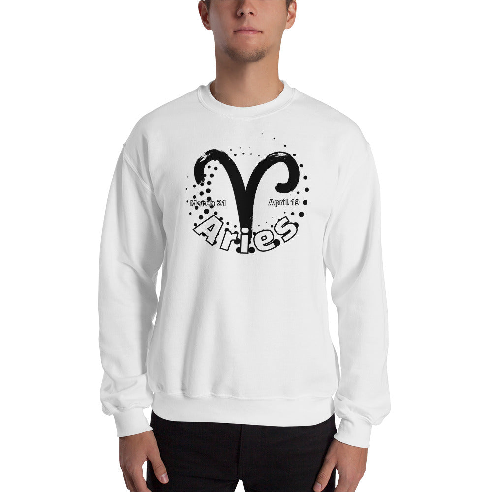 Sudadera unisex con signo del zodiaco Aries