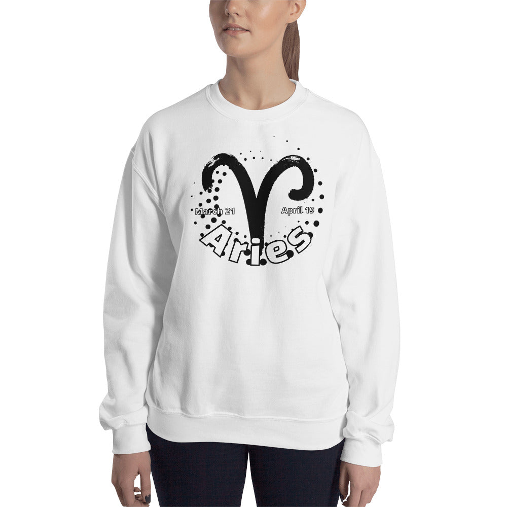 Sudadera unisex con signo del zodiaco Aries